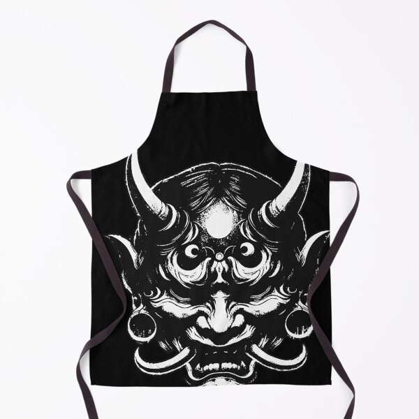 Item preview, Dark Hannya Mask Japanese Oni Oriental Art Tattoo Vintage Grunge designed and sold by MORSPECTIVE.