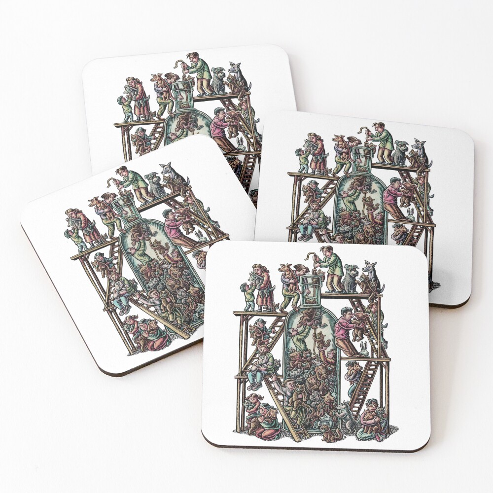 Item preview, Coasters (Set of 4) designed and sold by LisaHaney.