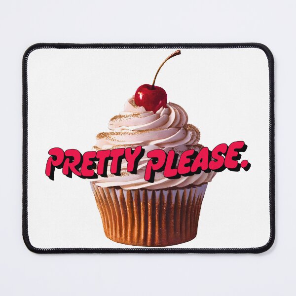 Item preview, "Pretty Please" cupcake with cherry designed and sold by OneLastWish.