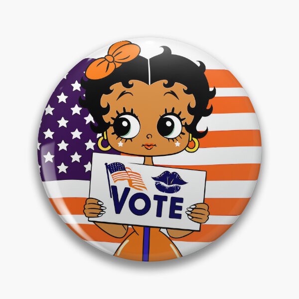 Item preview, American Flag, Betty Boop inspired Vote design designed and sold by Artbyminga.