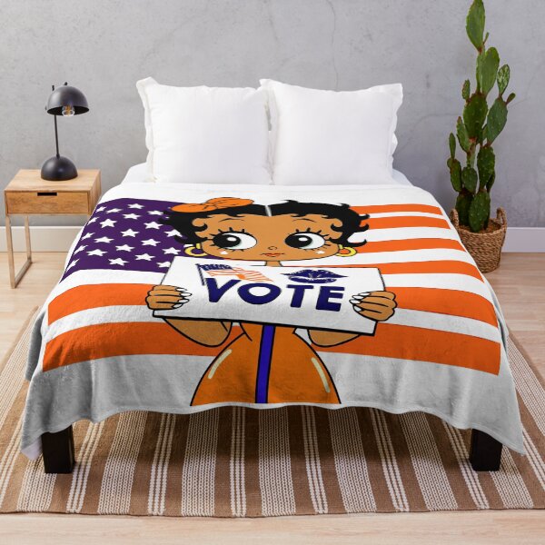 Item preview, American Flag, Betty Boop inspired Vote design designed and sold by Artbyminga.