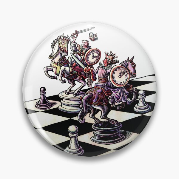 Item preview, Chess Game with Clocks designed and sold by LisaHaney.