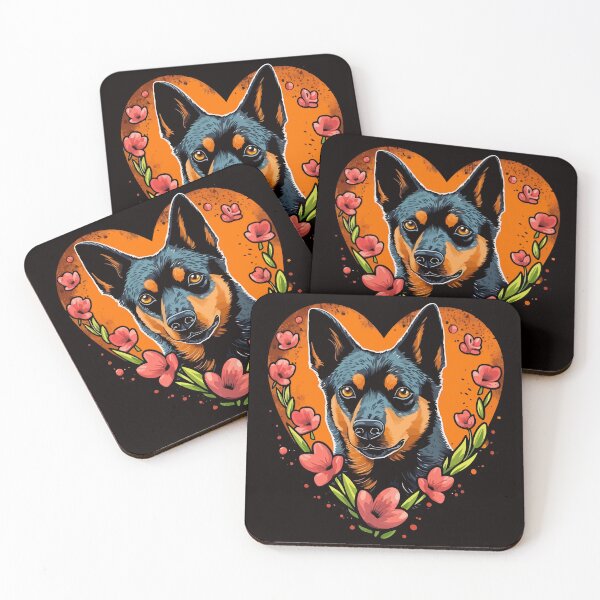 Artikelvorschau, Australischer Rinderhund Valentinstag entworfen und verkauft von creativellashop.