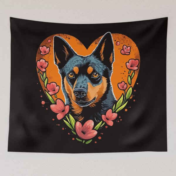 Item preview, Australian Cattle Dog Valentine designed and sold by creativellashop.