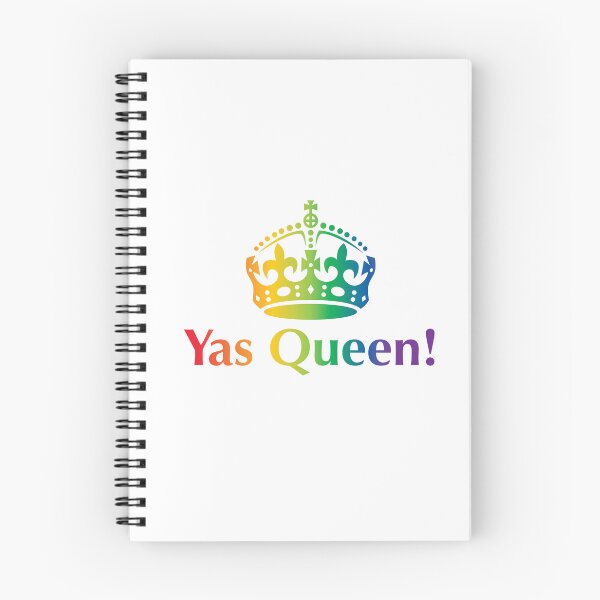 Item preview, Yas Queen! Slogan, with a crown above it. designed and sold by Foundry88.