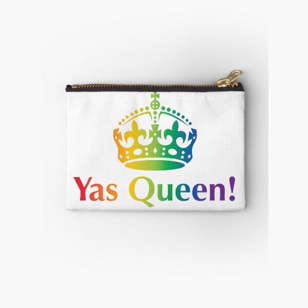 Item preview, Yas Queen! Slogan, with a crown above it. designed and sold by Foundry88.