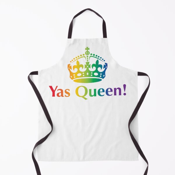 Item preview, Yas Queen! Slogan, with a crown above it. designed and sold by Foundry88.