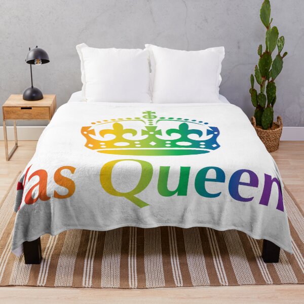 Item preview, Yas Queen! Slogan, with a crown above it. designed and sold by Foundry88.