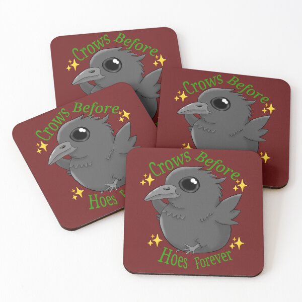Item preview, Crows Before Hoes designed and sold by DragoniciPici.