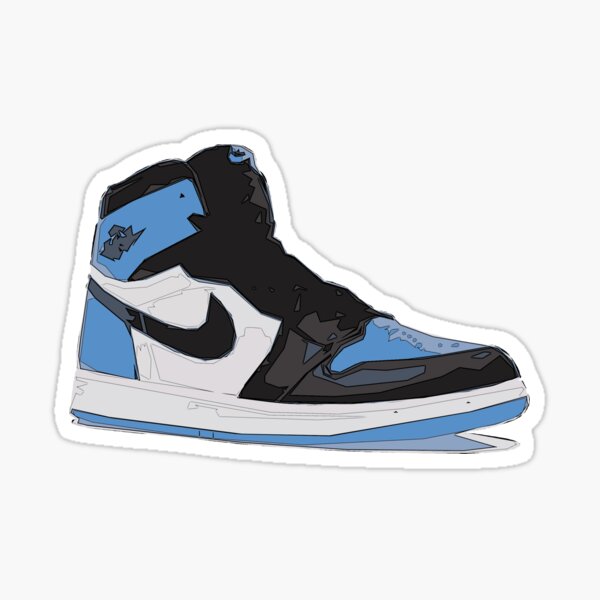 Vista previa del artículo con la obra «Jordan 1 UNC Puntera», diseñado y vendido por Millo21.