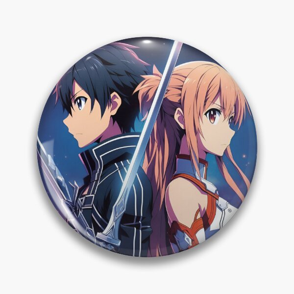 Artikelvorschau, Kirito und Asuna entworfen und verkauft von AnimeArtStudio.