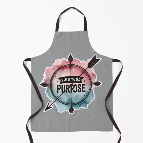 Item preview, Find Your PurPose Quote Archery Target Pink Blue Arrow designed and sold by Nanthanon.