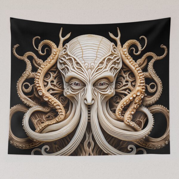 Item preview, Octopus Man designed and sold by rainsdesigns.