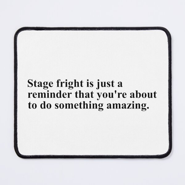 Item preview, stage fright is just a reminder - noises off designed and sold by Aesthetic Crew.
