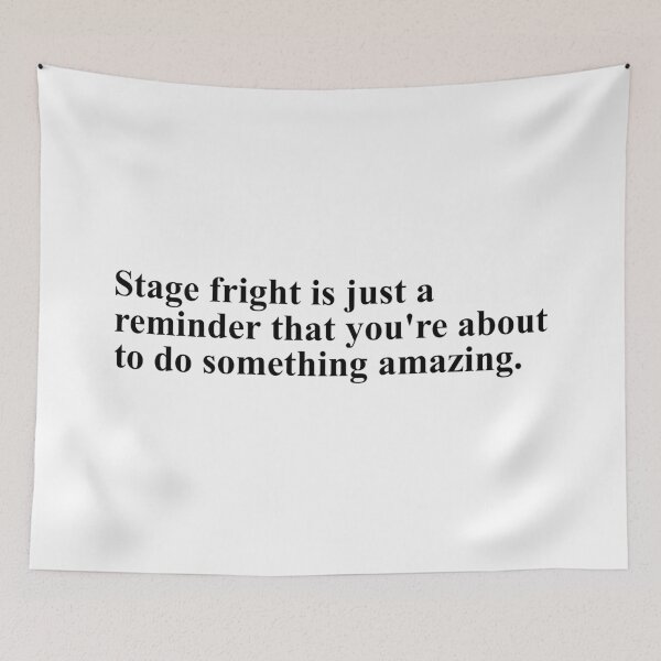 Item preview, stage fright is just a reminder - noises off designed and sold by Aesthetic Crew.