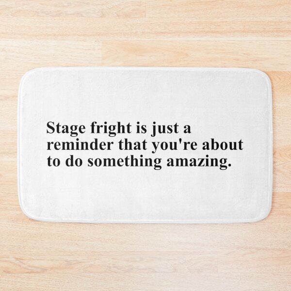 Item preview, stage fright is just a reminder - noises off designed and sold by Aesthetic Crew.