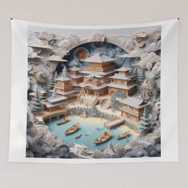 Item preview, Japanese Ancient Town designed and sold by tilmizart.
