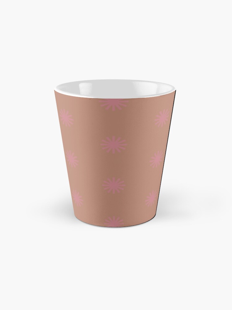 Thumbnail 2 of 4, Coffee Mug, Geometric Royal Circle Brandied Apricot Suns On Cork designed and sold by prandski.