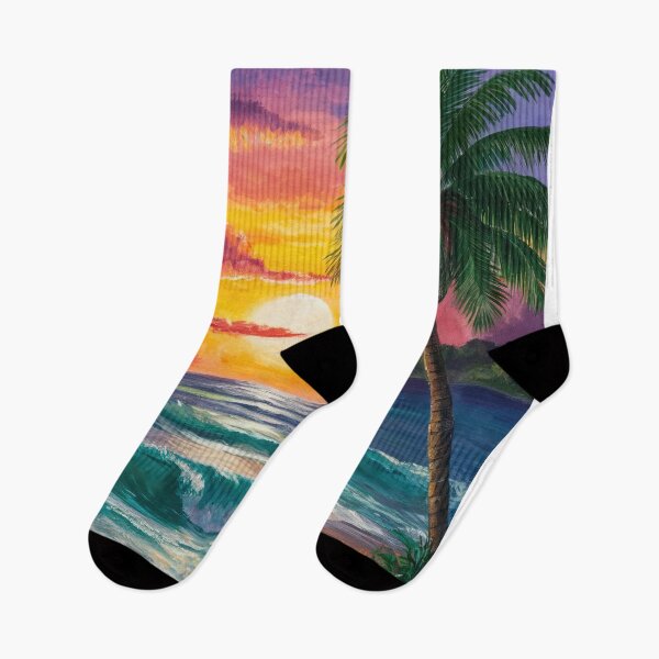 Item preview, Sunset at Tropical Beach designed and sold by RvinJo8.