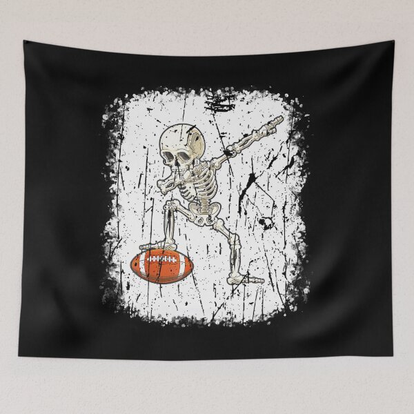 Item preview, American Football Skeleton Men Bleached Football	 designed and sold by mikoooiyha.