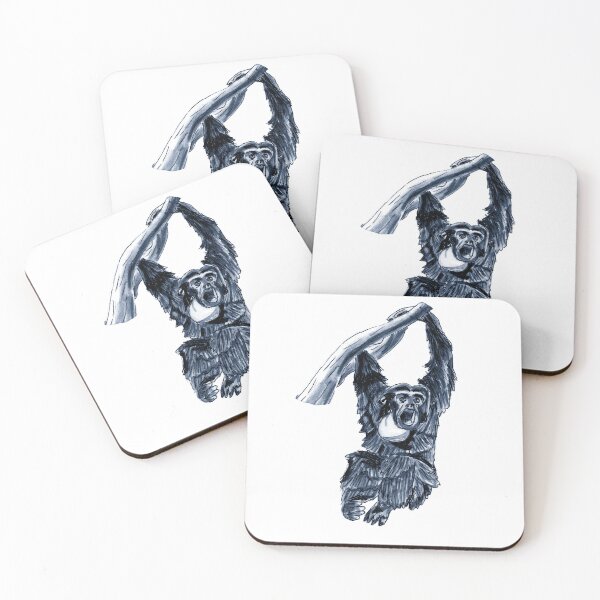Item preview, Siamang Hanging from a Branch designed and sold by Cris Carroca.