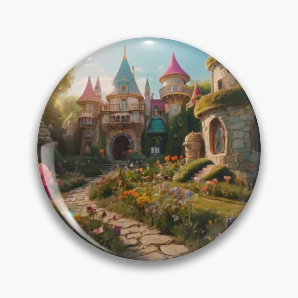 Item preview, Wonderland's Hidden Fairytale Fortress designed and sold by BlareBlare.
