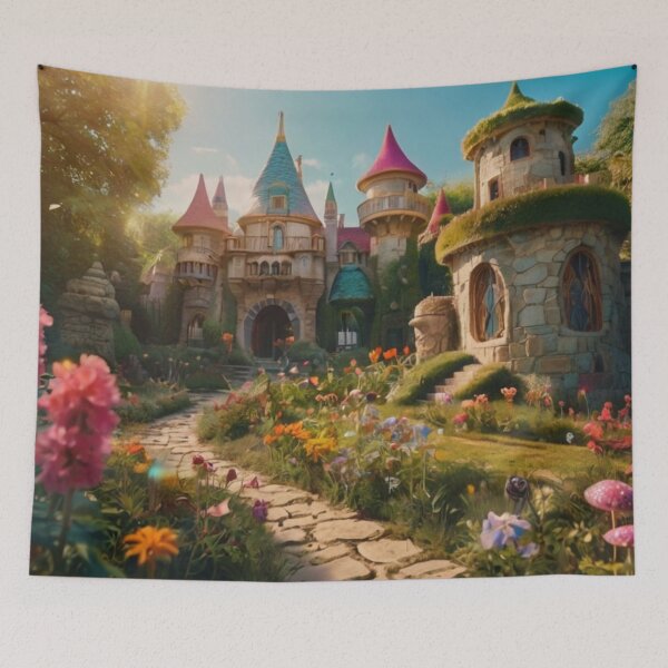 Item preview, Wonderland's Hidden Fairytale Fortress designed and sold by BlareBlare.