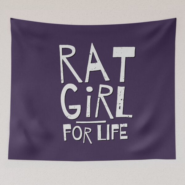 Artikelvorschau, Rat Girl For Life! Sei Dein rattiges selbstbewusstes Du! entworfen und verkauft von Skizzenmonster.
