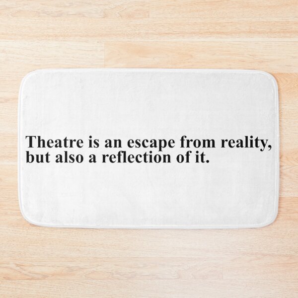 Item preview, theatre is an escape from reality - noises off designed and sold by Aesthetic Crew.
