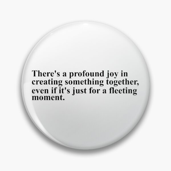 Item preview, there's a profound joy in creating something together - noises off designed and sold by Aesthetic Crew.