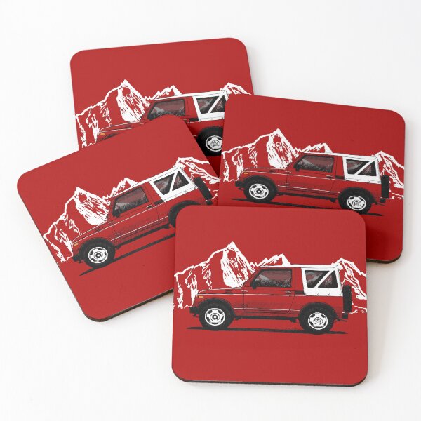 Item preview, My drawing of the classic Japanese 4x4 off-road designed and sold by designjaag.