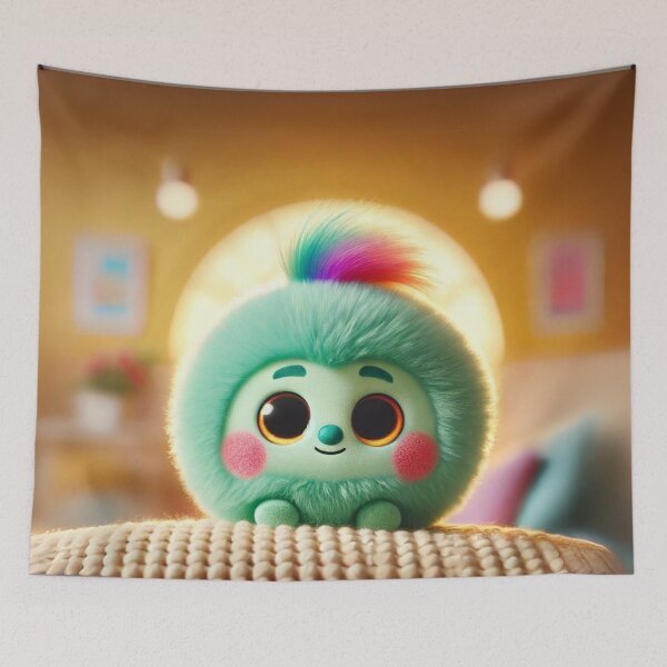 Item preview, Adorable Fluffy Friend designed and sold by Sillytoe.
