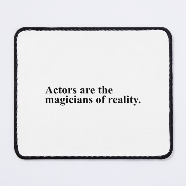 Item preview, Actors are the magicians of reality - noises off designed and sold by Aesthetic Crew.