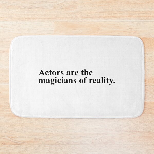 Item preview, Actors are the magicians of reality - noises off designed and sold by Aesthetic Crew.