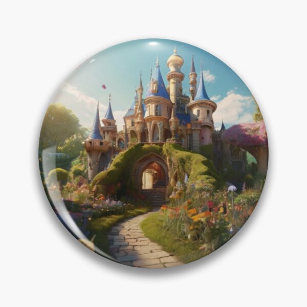 Item preview, Whimsical Secret Castle in Wonderland designed and sold by BlareBlare.