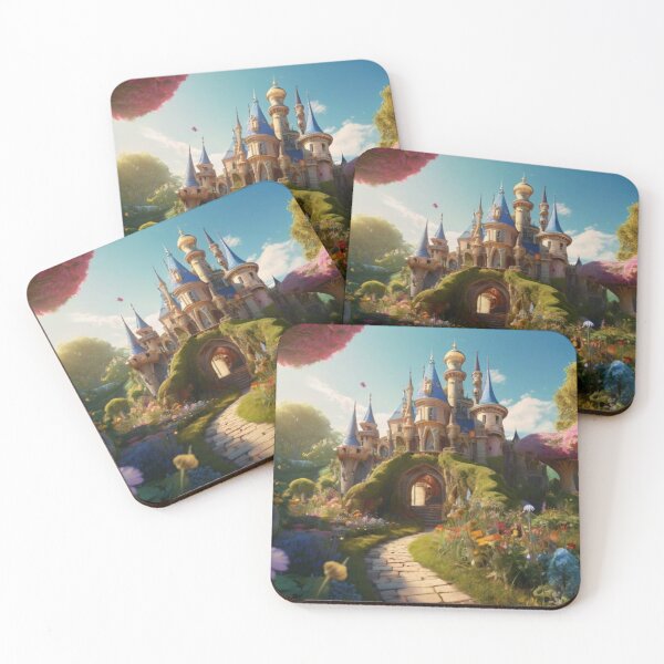 Item preview, Whimsical Secret Castle in Wonderland designed and sold by BlareBlare.