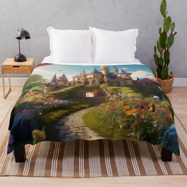 Item preview, Whimsical Secret Castle in Wonderland designed and sold by BlareBlare.