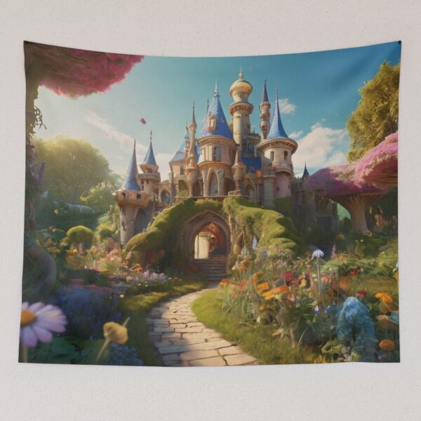 Item preview, Whimsical Secret Castle in Wonderland designed and sold by BlareBlare.