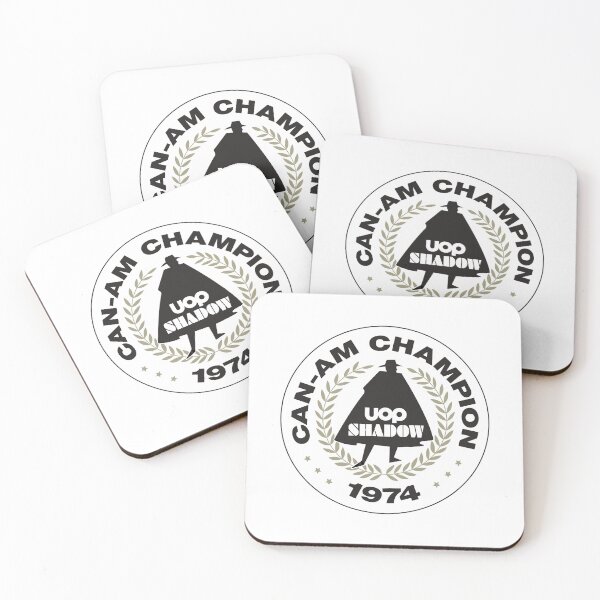 Item preview, UOP Shadow CAN-AM Champions 1974 retro logo - small designed and sold by retropetrol.