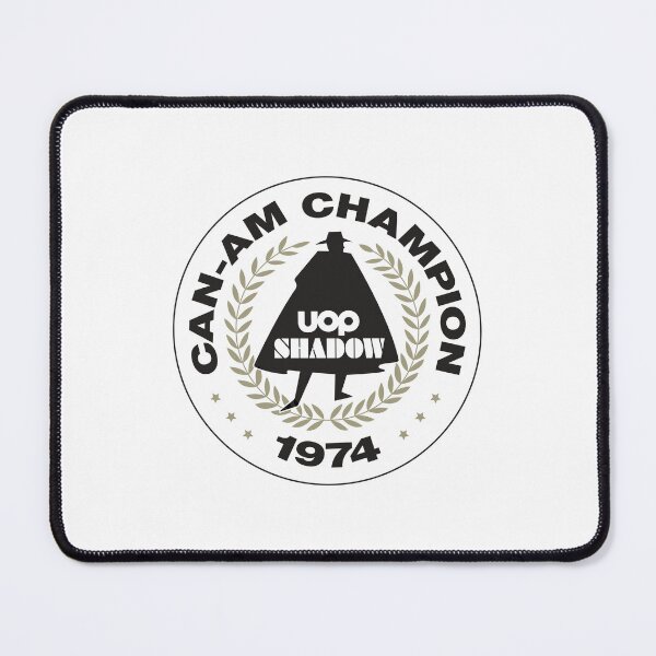 Item preview, UOP Shadow CAN-AM Champions 1974 retro logo - small designed and sold by retropetrol.
