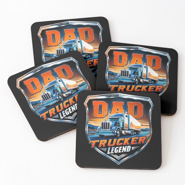 Item preview, Dad trucker legend designed and sold by pixelated_echoes.