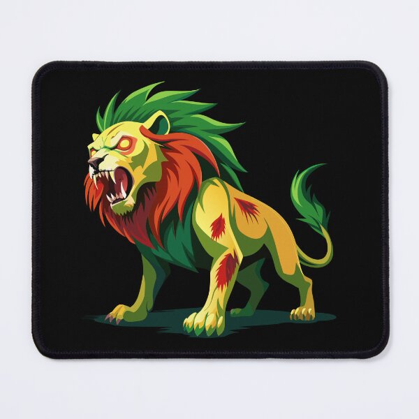 Item preview, lion zombie designed and sold by JIMTOPMOY.