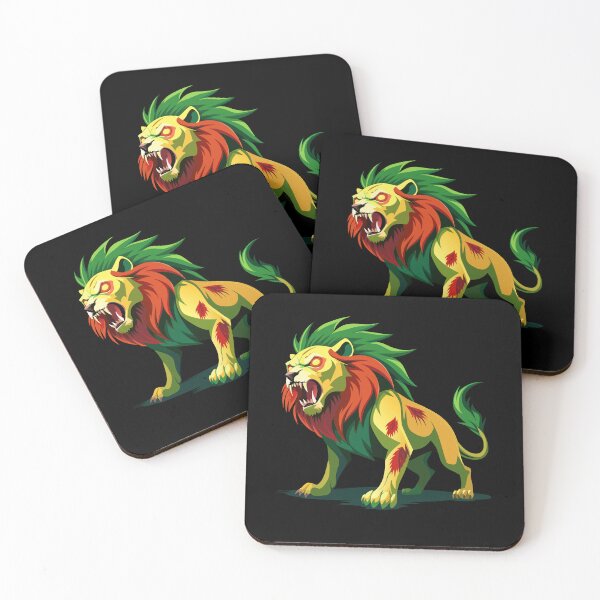 Item preview, lion zombie designed and sold by JIMTOPMOY.