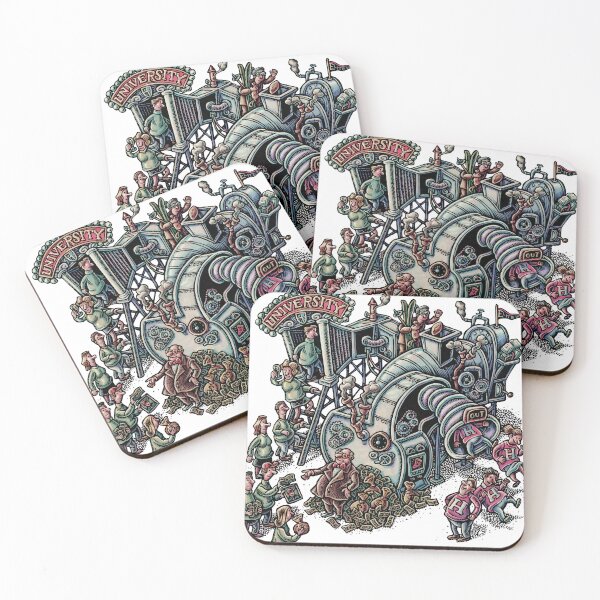 Item preview, University Machine that Spits Out Graduate designed and sold by LisaHaney.