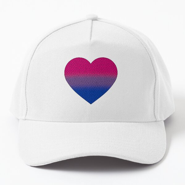 Aperçu de l'œuvre Coeur de vitrail de drapeau de fierté bisexuelle, conception bisexuelle mignonne créée et vendue par Travelslightly.