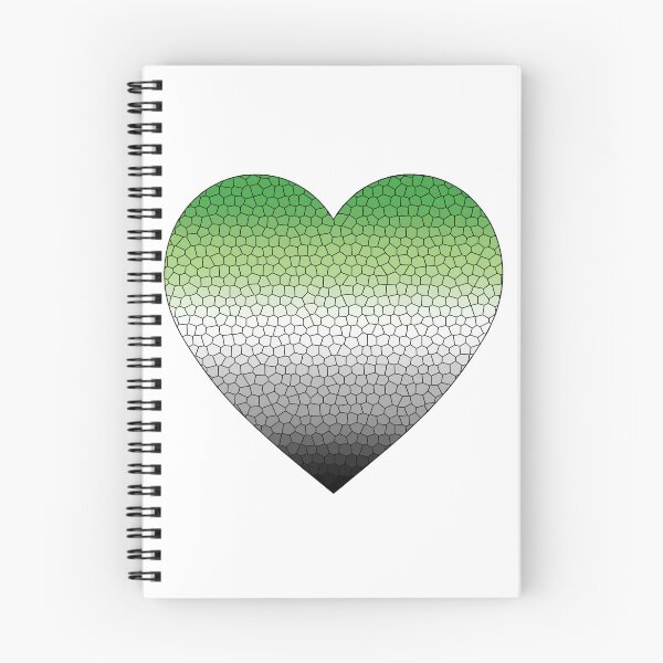 Item preview, Aromantic Pride Flag Stained Glass Heart, Cute Aromantic Design designed and sold by Travelslightly.