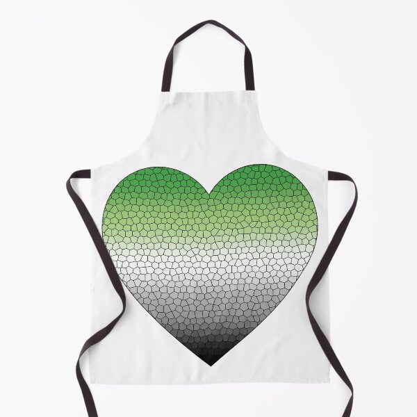 Item preview, Aromantic Pride Flag Stained Glass Heart, Cute Aromantic Design designed and sold by Travelslightly.
