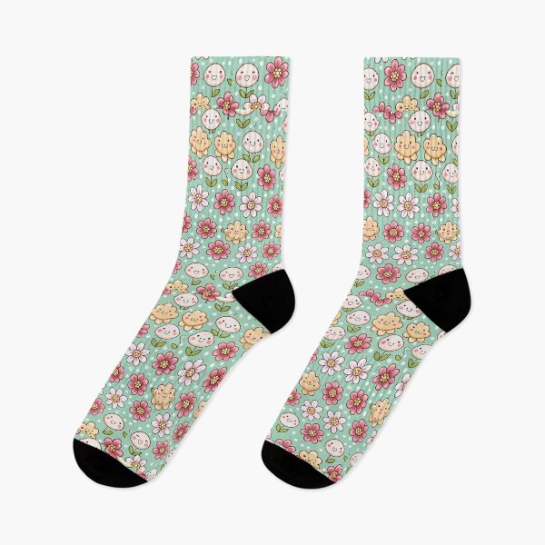 Item preview, Minimalist Cute Pastel flowers Pattern designed and sold by Itsheartshop.