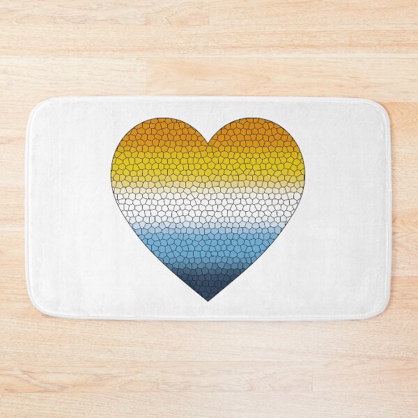 Item preview, AroAce Pride Flag Stained Glass Heart, Cute AroAce Design designed and sold by Travelslightly.