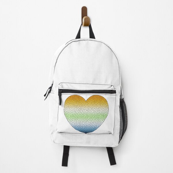 Item preview,  AroAce Agender Pride Flag Stained Glass Heart, Cute AroAce Agender Design designed and sold by Travelslightly.